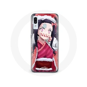 Maniacase Coque pour Samsung Galaxy A30 Anime Demon Slayer Kamado Nezuko Le jour de Noël 2023 pas cher