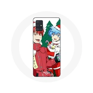 Maniacase Coque pour Samsung Galaxy A51 Karma et Nagisa Assassination Classroom Anime Christmas day pas cher
