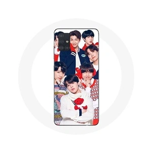 Maniacase Coque pour Samsung Galaxy A51 5G BTS Affiche Memebers Cadeau de Noël 2023 pas cher