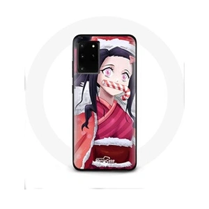 Maniacase Coque pour Samsung Galaxy S11 Plus Anime Demon Slayer Kamado Nezuko Le jour de Noël 2023 pas cher