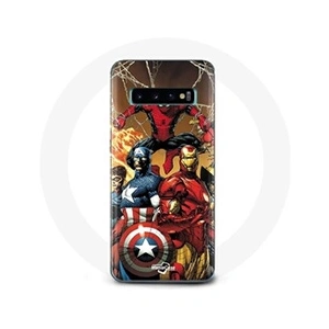 Maniacase Coque pour Samsung Galaxy S10 Avengers invaders Anciens soldats pas cher