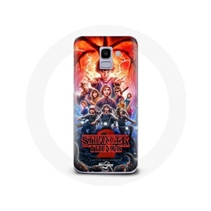 Maniacase Coque pour Samsung Galaxy A6 2018 Stranger Things Affiche Saison 2 pas cher