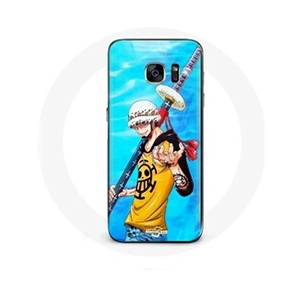 MANIACASE Coque pour Samsung Galaxy S7 Edge One Piece Manga Trafalgar Law epée pas cher