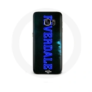 Maniacase Coque pour Samsung Galaxy S7 Edge Riverdale Série Logo bleu pas cher