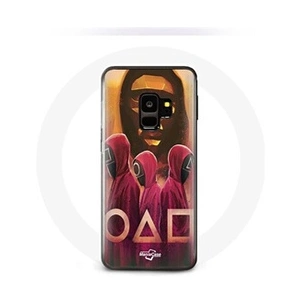 Comparateur de prix : Coque pour Samsung Galaxy S9 Squid Game Masques Triangle carré et Cercle dessin