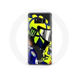 MANIACASE Coque pour Samsung Galaxy S8 Valentino Rossi Pilote de vitesse champion du monde Motogp pas cher