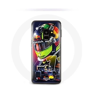 Maniacase Coque pour Samsung Galaxy S9 Formule 1 Sergio Pérez Pilote automobile ... pas cher