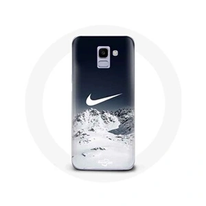 Maniacase Coque pour Samsung Galaxy A6 2018 Nike Logo Niege Hiver pas cher