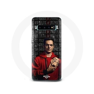 Maniacase Coque pour Samsung Galaxy s10 plus La Casa De Papel Berlin Masque pas cher