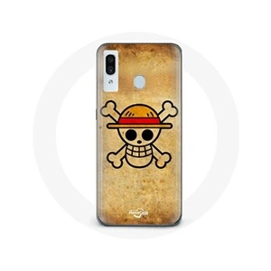 Maniacase Coque pour Samsung Galaxy A20 One Piece Manga Tete de Mort pas cher