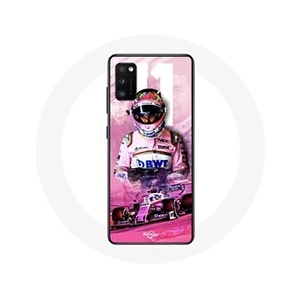 Maniacase Coque pour Samsung Galaxy S20 plus Formule 1 Sergio Pérez Pilote de F1 Rose pas cher