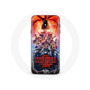 Maniacase Coque pour Samsung Galaxy J7 2017 Stranger Things Affiche Saison 2 pas cher