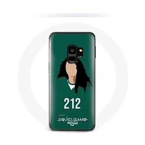 Maniacase Coque pour Samsung Galaxy S9 Squid Game Han Mi Nyeo Numéro 212 pas cher