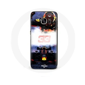 Comparateur de prix : Coque pour Samsung Galaxy S6 Formule 1 Max Verstappen Pilote de F1 noir rouge et jaune