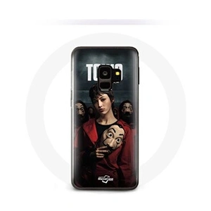 Maniacase Coque pour Samsung Galaxy S9 plus La Casa De Papel Tokyo Masque pas cher