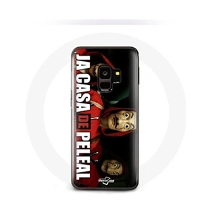 Maniacase Coque pour Samsung Galaxy S9 plus La casa de papel Le masque dali pas cher