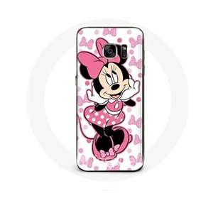 Maniacase Coque pour Samsung Galaxy S6 Minnie Mouse Dessin animé mignon rose pas cher