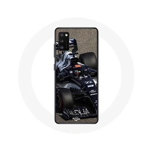 Maniacase Coque pour Samsung Galaxy S20 Formule 1 Yuki Tsunoda pilote automobile de F1 Bleu pas cher