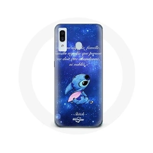 Maniacase Coque pour samsung galaxy A30 Stitch Ohana Citation pas cher