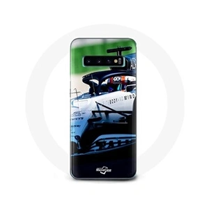 Maniacase Coque pour Samsung Galaxy S10 plus Formule 1 Pierre Gasly Pilote F1 Blanc pas cher