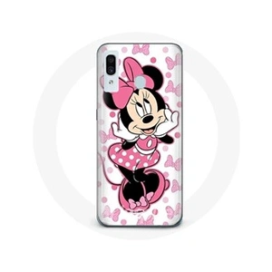 Maniacase Coque pour Samsung Galaxy A20 Minnie Mouse Dessin animé mignon rose pas cher