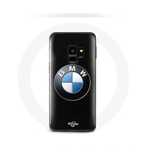Maniacase Coque pour Samsung Galaxy S9 plus BMW Logo fond noir pas cher