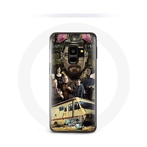 Maniacase Coque pour Samsung Galaxy S9 plus Breaking Bad Heisenberg equipages pas cher