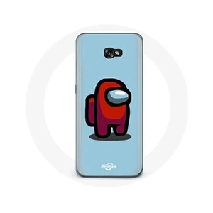Maniacase Coque pour Samsung Galaxy A3 2016 Among Us jeu vidéo Fond bleu pas cher