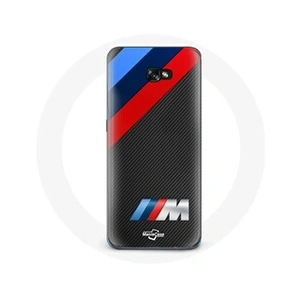 Coque - BMW - Samsung Galaxy A3 2017 - Souple - Noir - Logo M Collection pas cher
