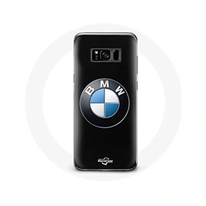 Maniacase Coque pour Samsung Galaxy S8 plus BMW Logo fond noir pas cher