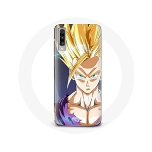 Maniacase Coque pour Samsung Galaxy A50 Dragon Ball Manga Sangoku Visage énervé pas cher