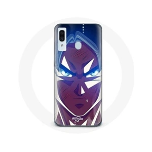 Maniacase Coque pour Samsung Galaxy A40 Dragon Ball Goku Visage énervé pas cher