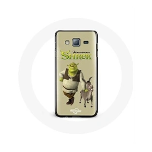 Maniacase Coque pour Samsung Galaxy A3 Shrek et l'âne Film pas cher