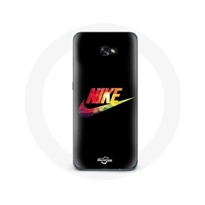 Maniacase Coque pour Samsung Galaxy A5 Nike Logo Couleur fond noir pas cher