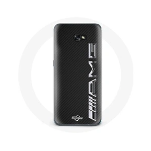 Maniacase Coque pour Samsung Galaxy A5 Amg Logo Carbone Texture pas cher