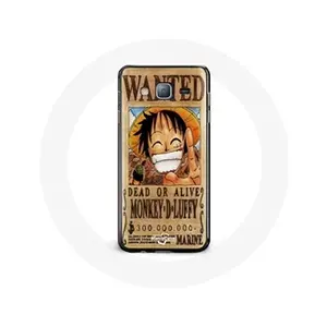 Maniacase Coque pour Samsung Galaxy A3 One Piece Manga Luffy affiche de recherche pas cher