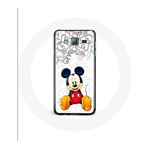 Maniacase Coque pour Samsung Galaxy J7 Mickey Mouse Fleurs Cours pas cher