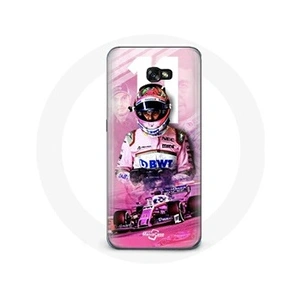 Maniacase Coque pour Samsung Galaxy A5 2017 Formule 1 Sergio Pérez Pilote de F1 Rose pas cher