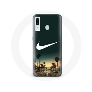 Maniacase Coque pour Samsung Galaxy A40 Nike palmier miami pas cher