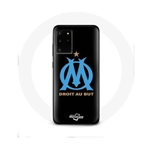 Maniacase Coque pour Samsung Galaxy S11 Plus Olympique de Marseille Fond Noir pas cher