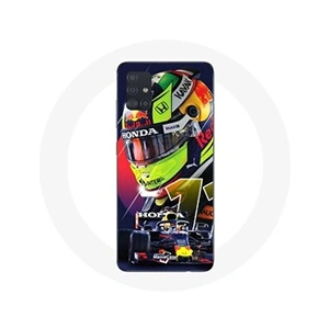 Maniacase Coque pour Samsung Galaxy A71 Formule 1 Sergio Pérez Pilote automobile F1 pas cher