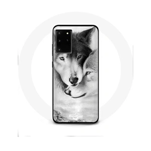 MANIACASE Coque pour Samsung Galaxy S11 Plus Loup Duo animaux pas cher
