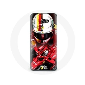 Maniacase Coque pour Samsung Galaxy A3 2017 Formule 1 Sebastian Vettel F1 Rouge pas cher