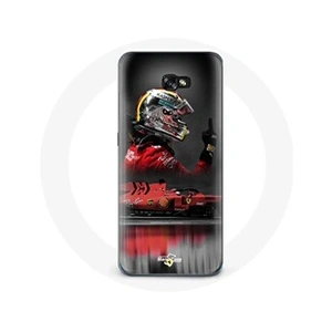 Maniacase Coque pour Samsung Galaxy A3 2016 Formule 1 Sebastian Vettel Pilote automobile F1 Rouge pas cher