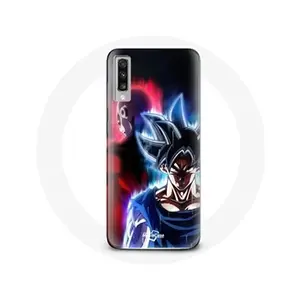 Comparateur de prix : Maniacase Coque pour Samsung Galaxy A50 Anime Dragon Ball Goku et Jiren