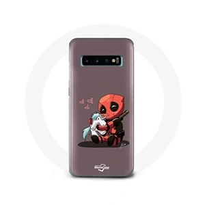 Maniacase Coque pour Samsung Galaxy s10 edge DeadPool Unicorn Licorne pas cher