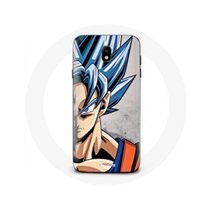 Maniacase Coque pour Samsung Galaxy S4 Anime Dragon Ball Goku Cheveux bleu pas cher