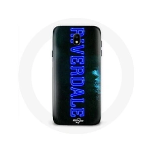 Maniacase Coque pour Samsung Galaxy S4 Riverdale Série Logo bleu pas cher