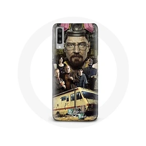 Maniacase Coque pour Samsung Galaxy A50 Breaking Bad Heisenberg equipages pas cher