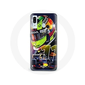 Maniacase Coque pour Samsung Galaxy A20 Formule 1 Sergio Pérez Pilote automobile F1 pas cher